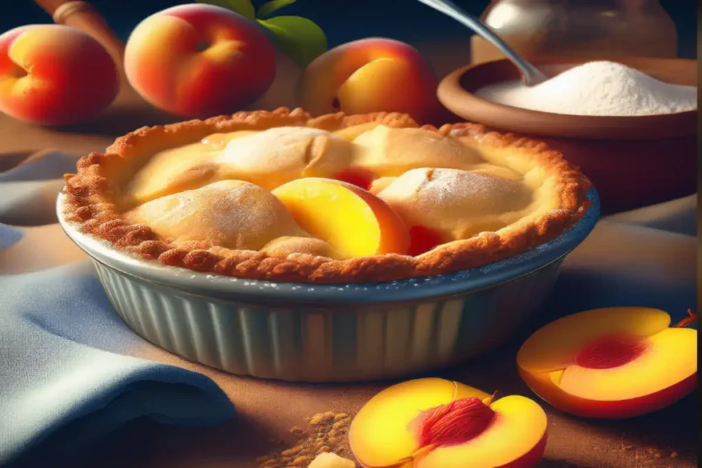 How do you keep peach cobbler crust from getting soggy?