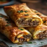 Philly Cheesesteak Egg Rolls