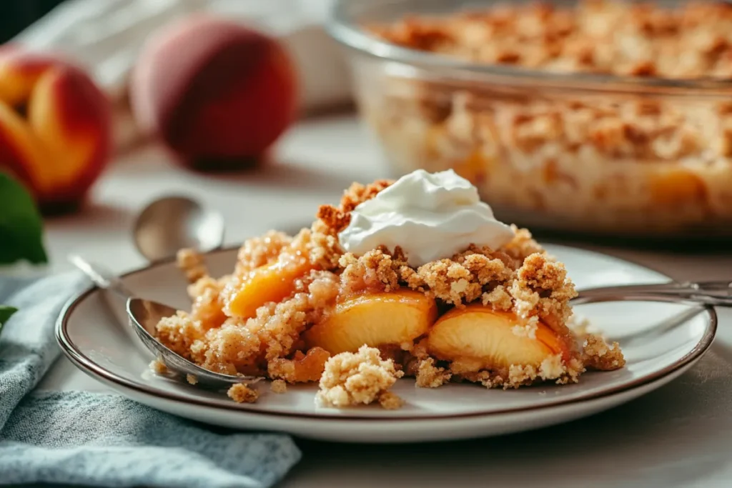 The Perfect Peach Crisp