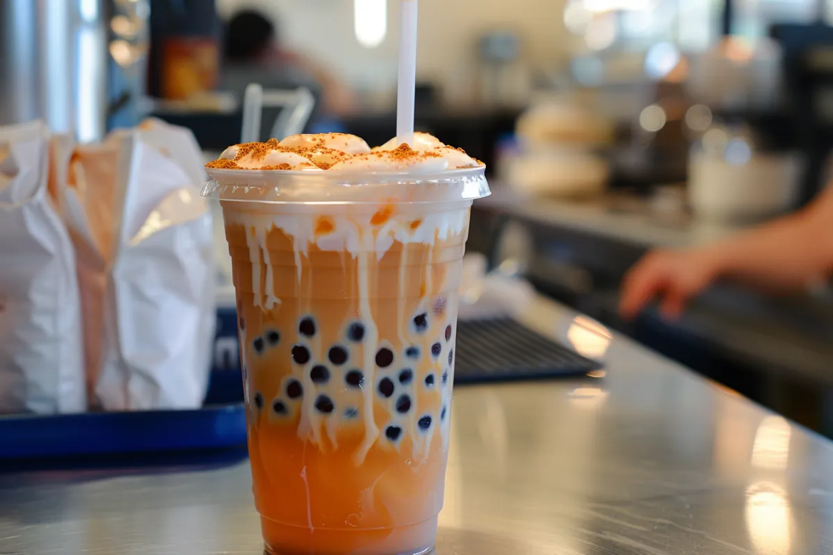 Boba: Coconut Milk Black Tea with Tapioca Pearls