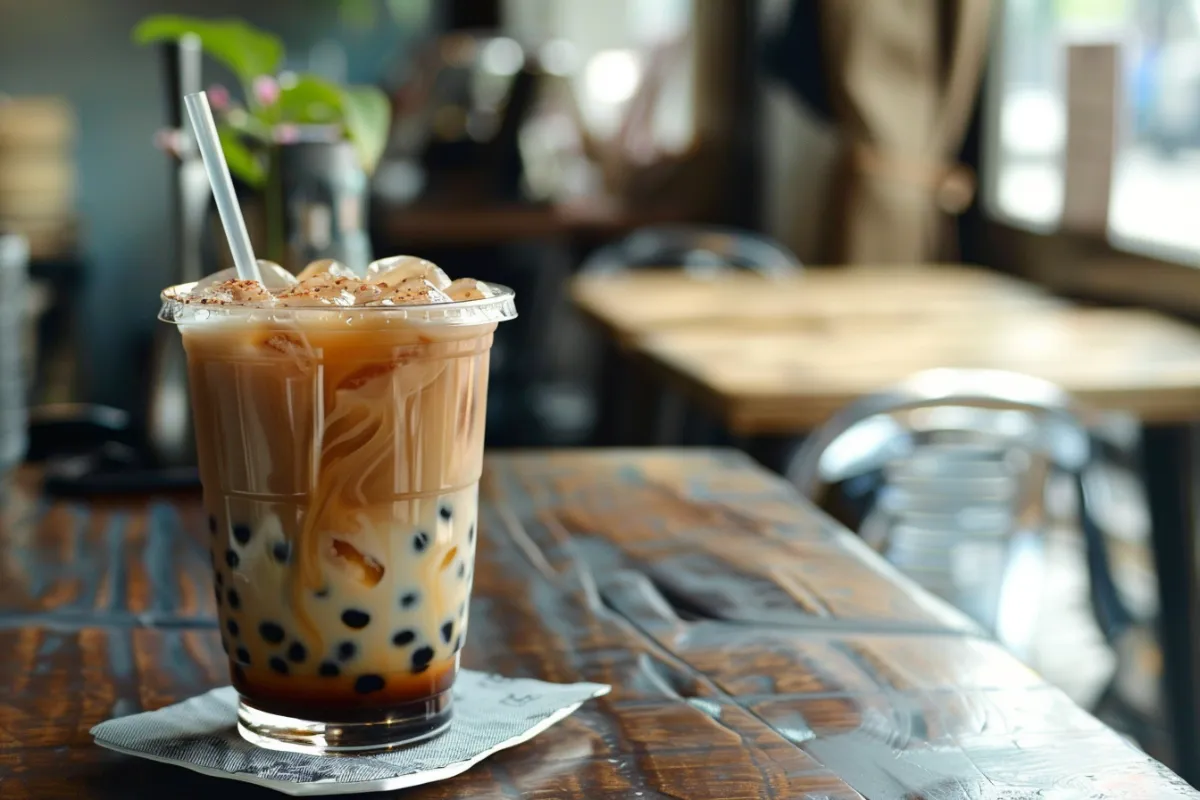 Boba: Coconut Milk Black Tea with Tapioca Pearls