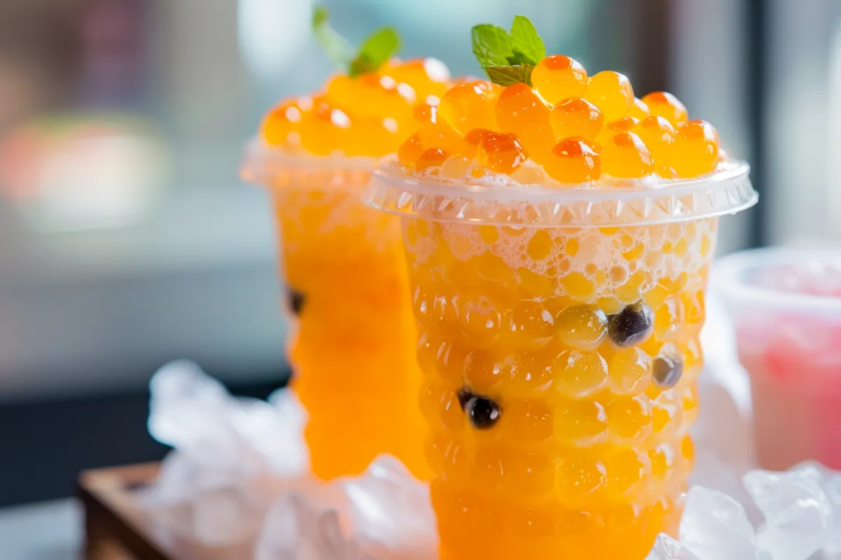 What is tapioca pearls in boba?