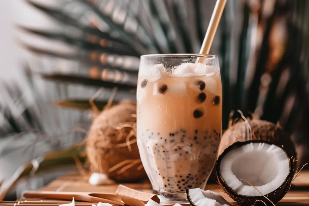 Is coconut boba tea healthy?