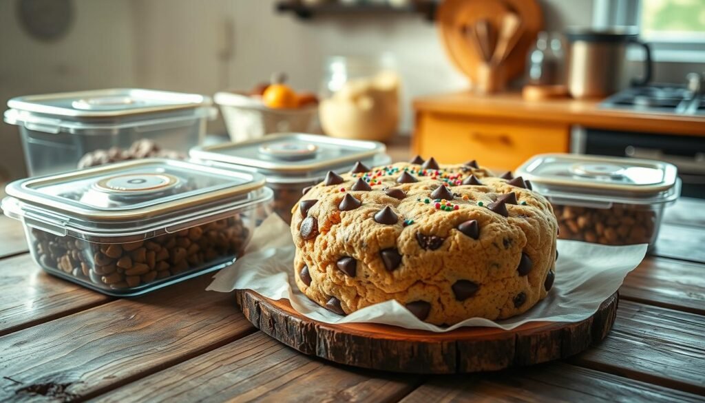 how to store cookie cake how to store cookie cake