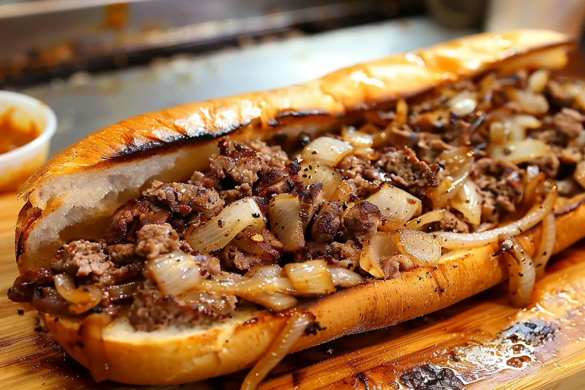 What cut is used for Philly cheesesteak? 