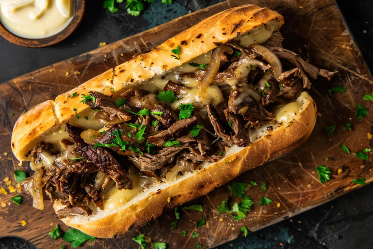 What cut is used for Philly cheesesteak?