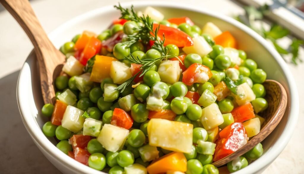 green peas salad green peas salad