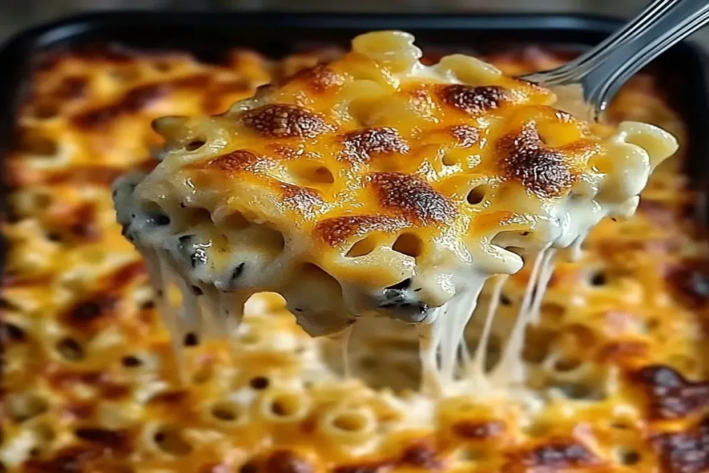 What is the origin of baked mac and cheese?