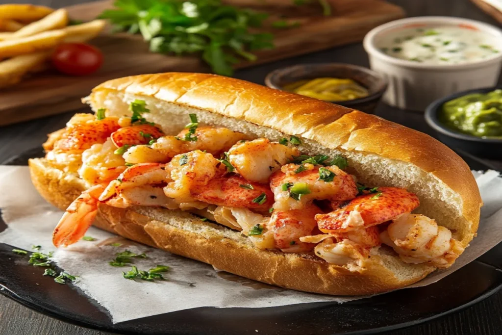 What are the two types of lobster rolls?