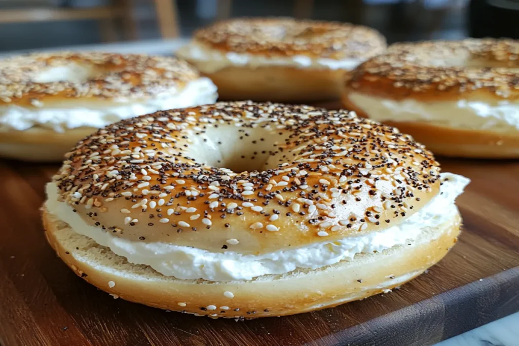 Bagels with Cream Cheese