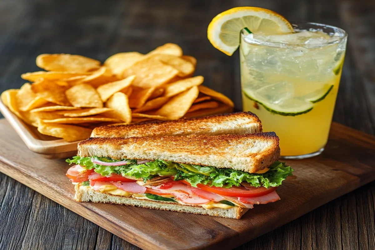 What is the etiquette for club sandwiches?