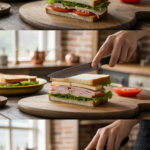 What is the etiquette for club sandwiches?