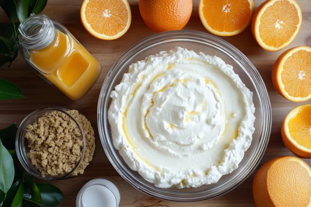 No-Bake Orange Creamsicle Cheesecake