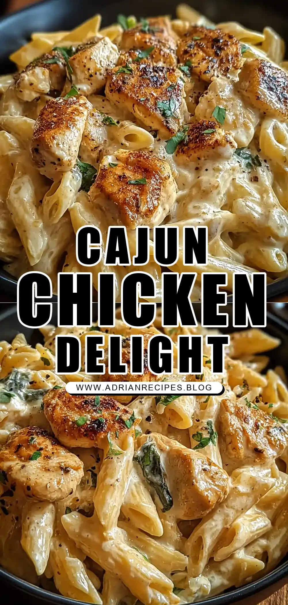 Creamy Cajun Chicken Pasta