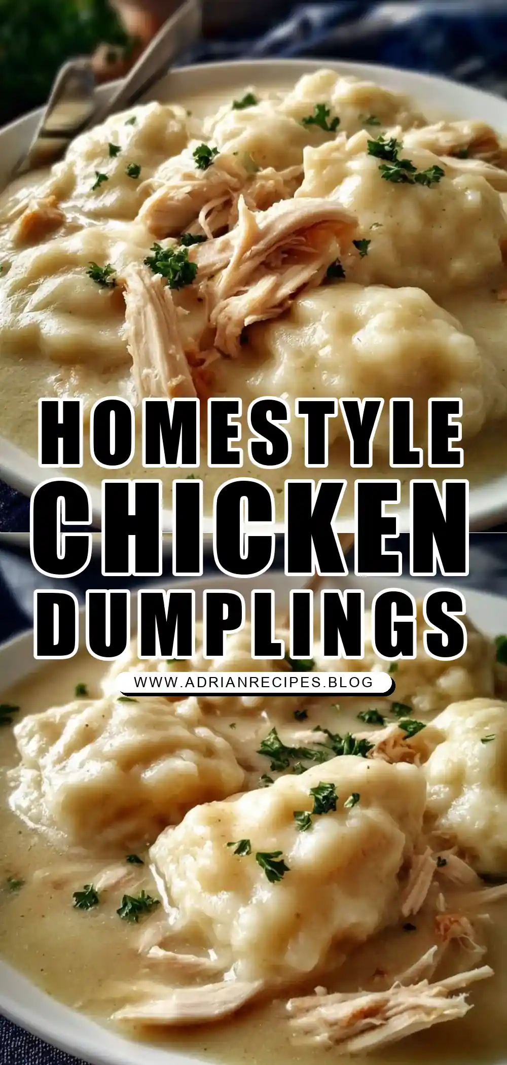 Homestyle Chicken & Dumplings (Cracker Barrel-Inspired)