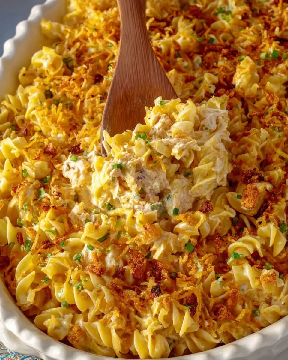 Old-Fashioned Tuna Noodle Casserole
