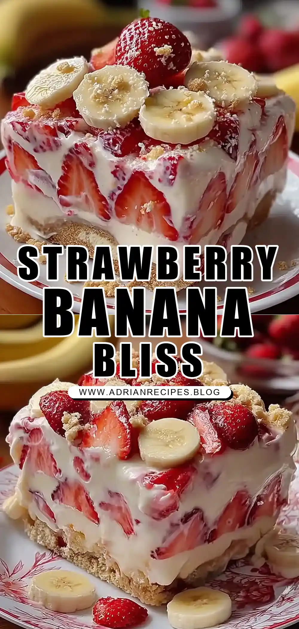 Strawberry Banana Pudding Dream