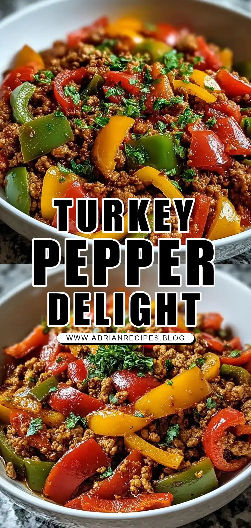 Ground Turkey and Peppers