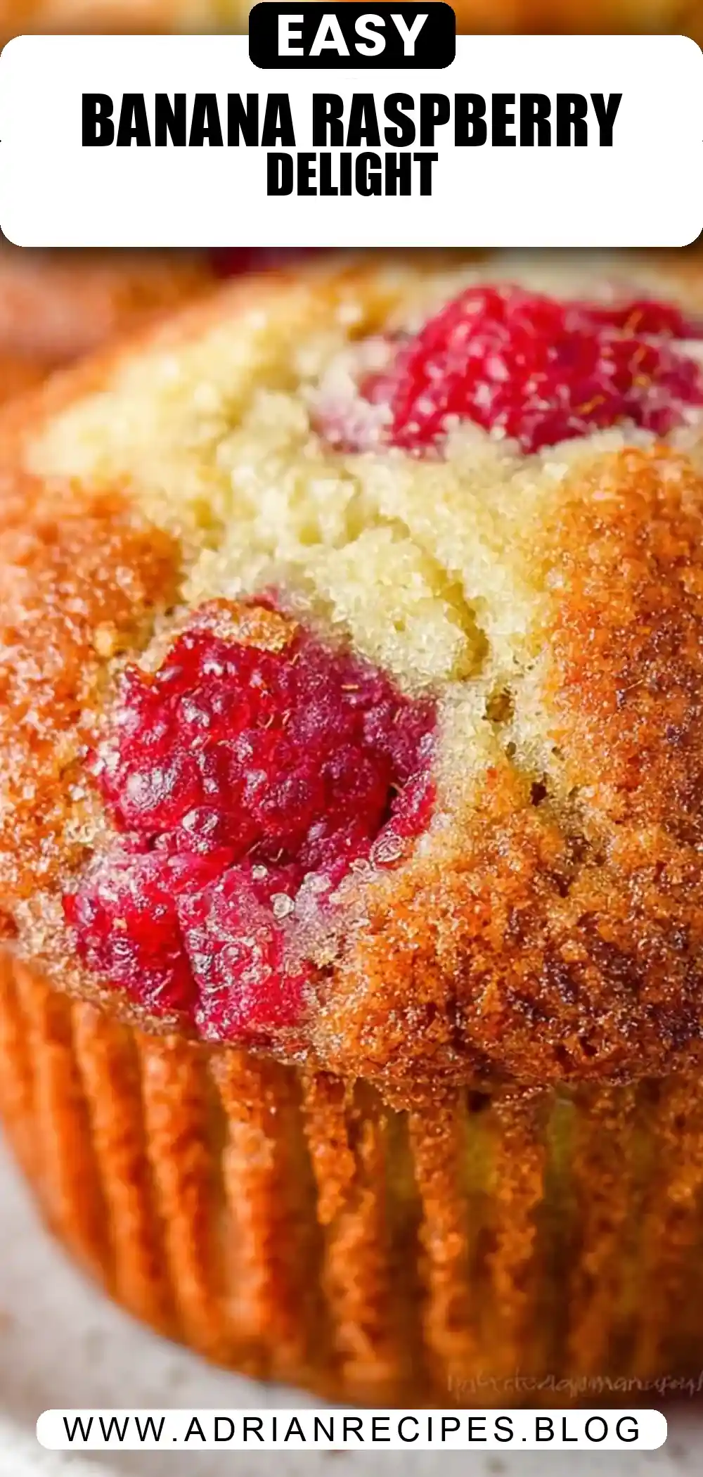 Banana Raspberry Muffins