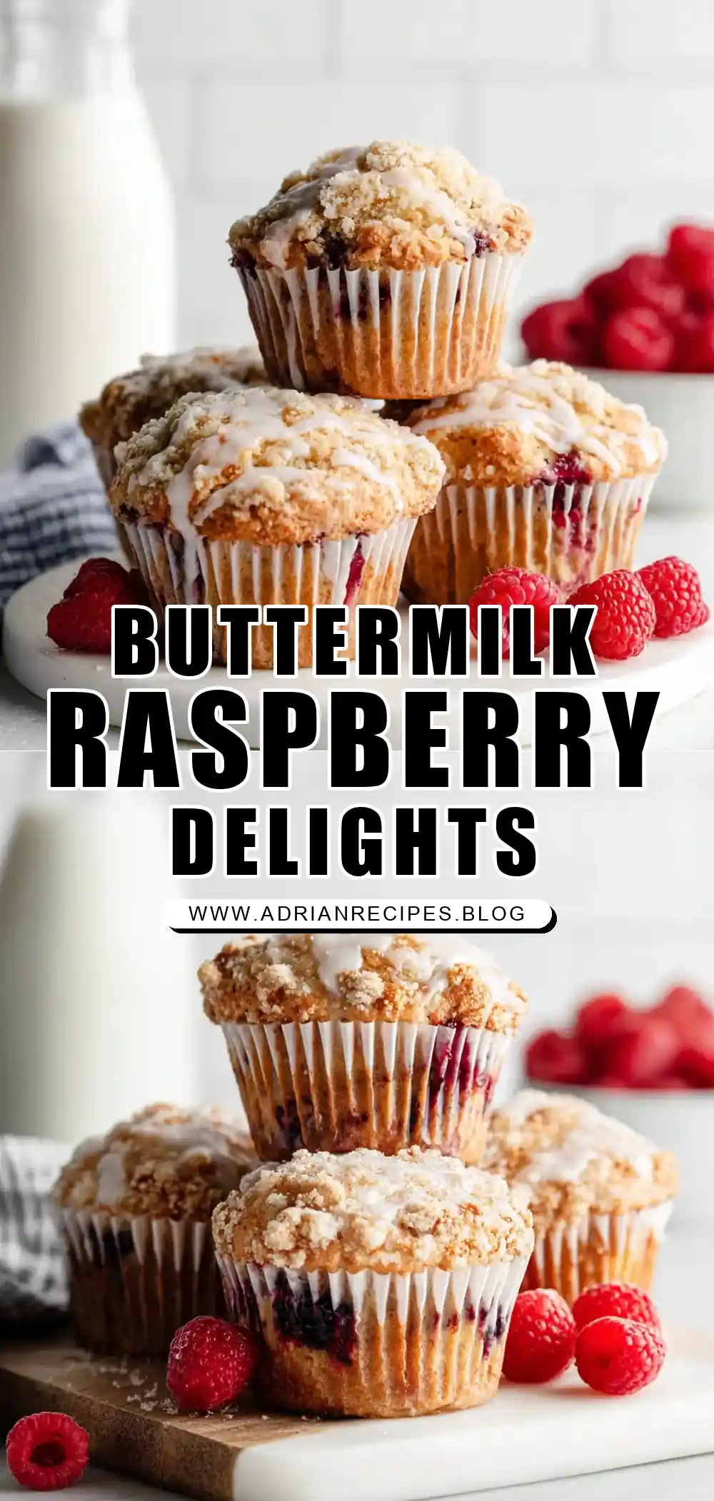 Buttermilk Raspberry Muffins