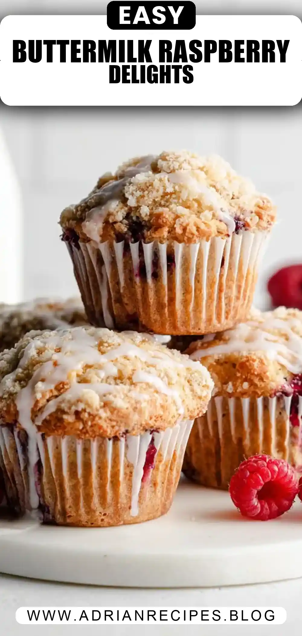 Buttermilk Raspberry Muffins
