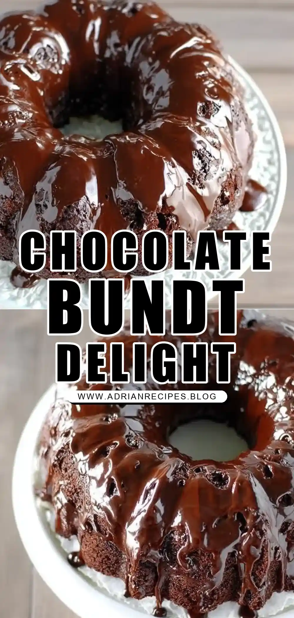 Chocolate Sour Cream Bundt Cake