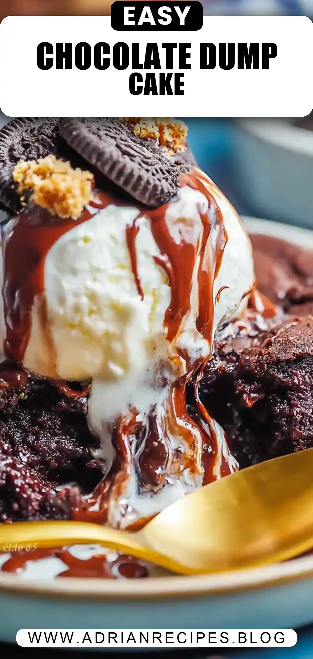 4-Ingredient Chocolate Dump Cake