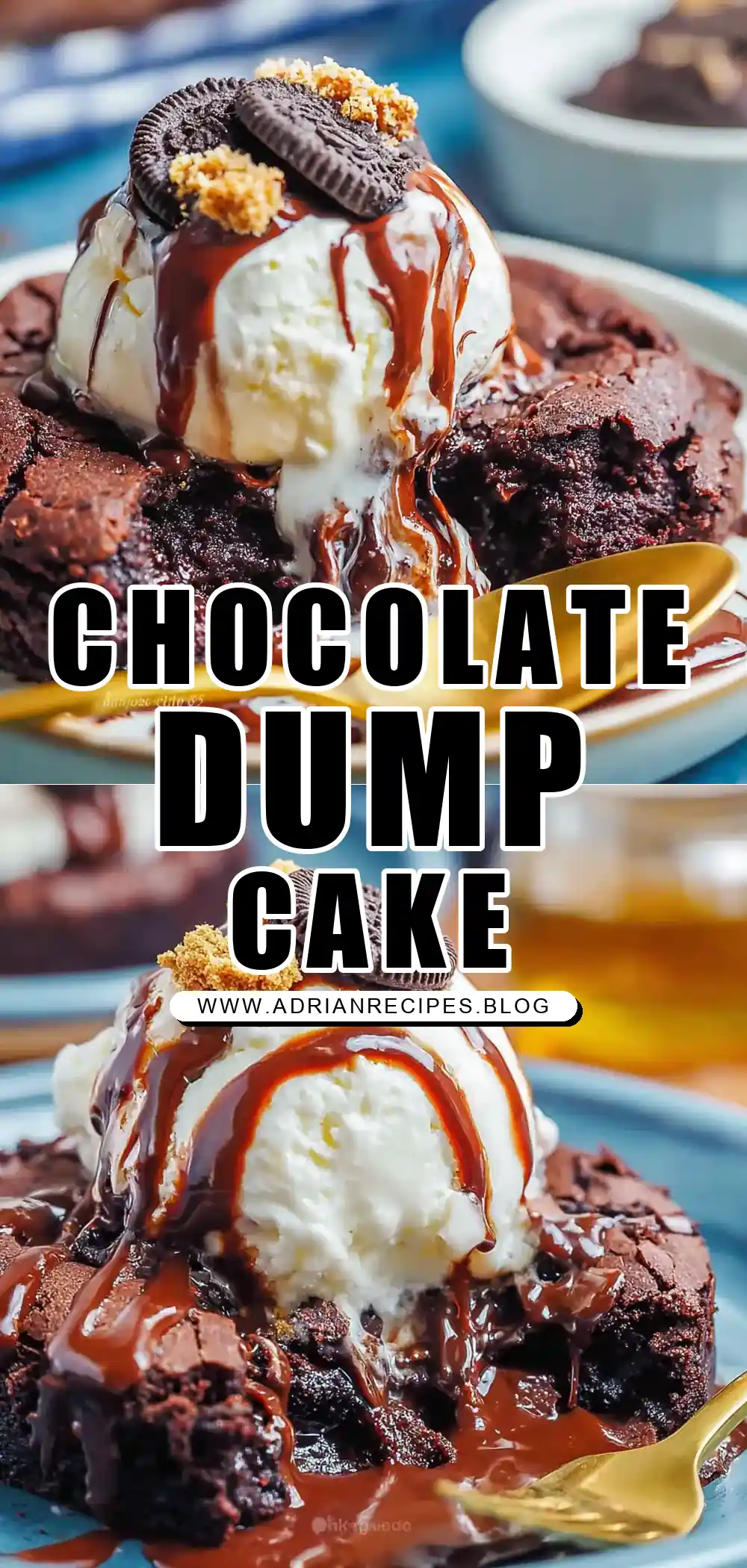 4-Ingredient Chocolate Dump Cake