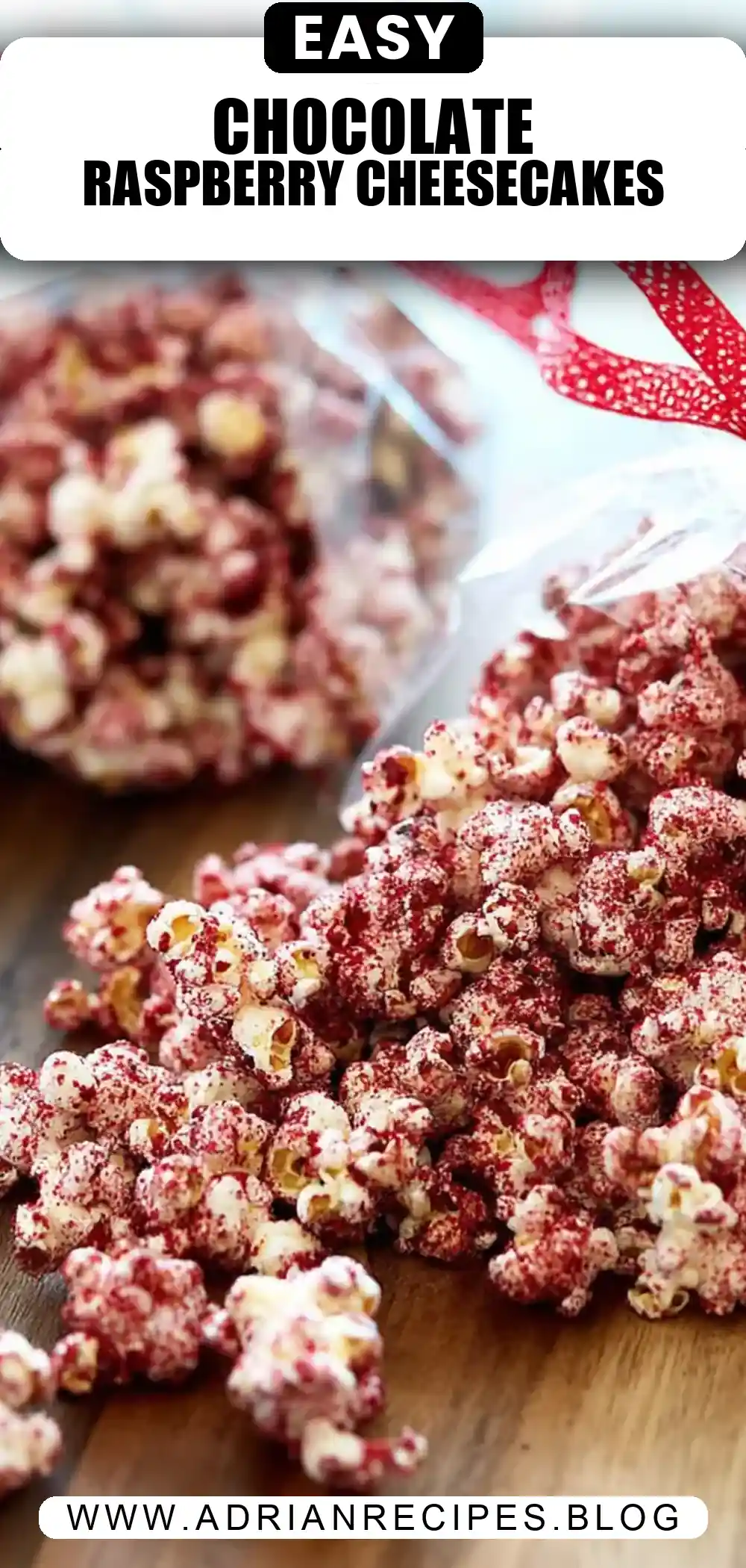 No-Bake Chocolate Raspberry Cheesecakes