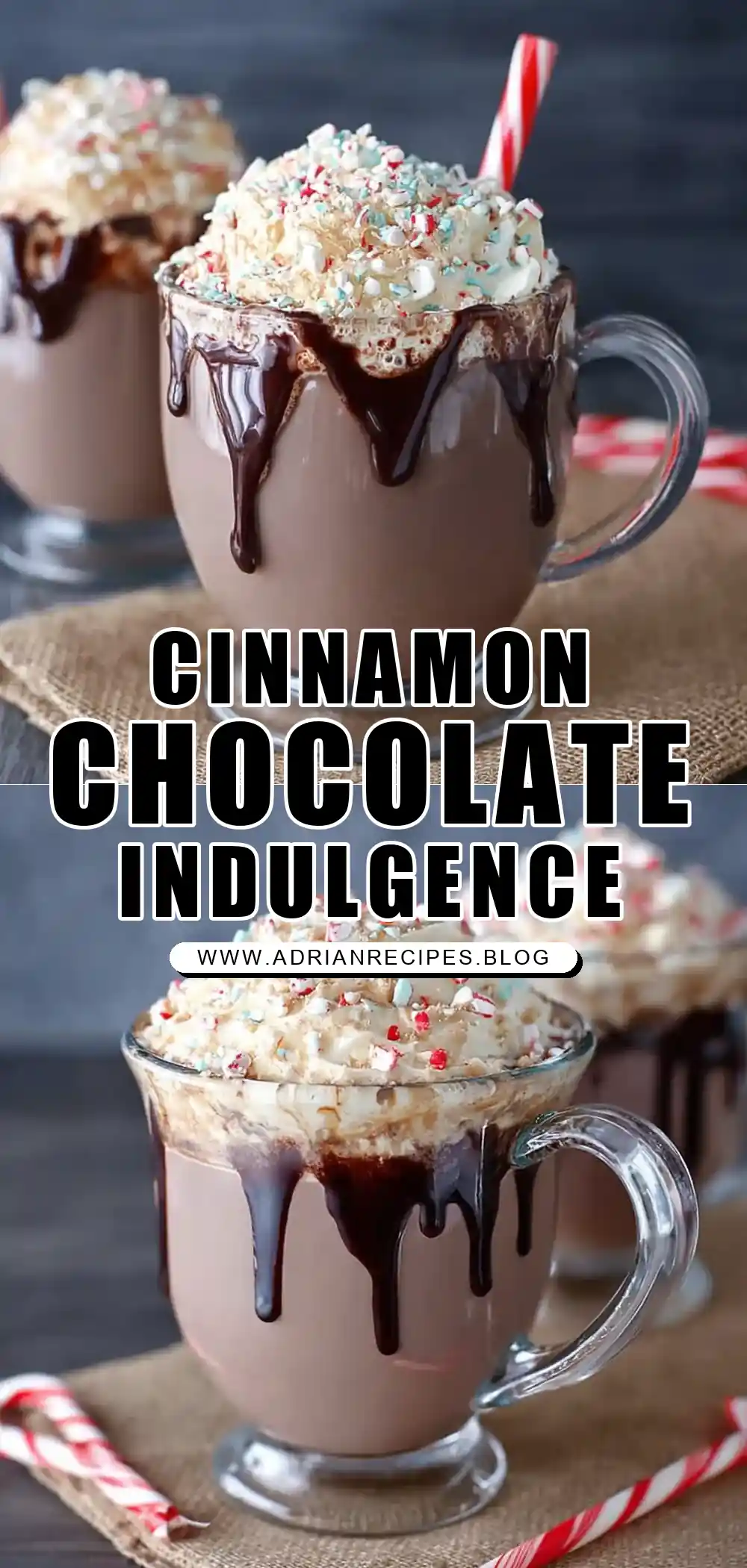 Cinnamon Roll Hot Chocolate