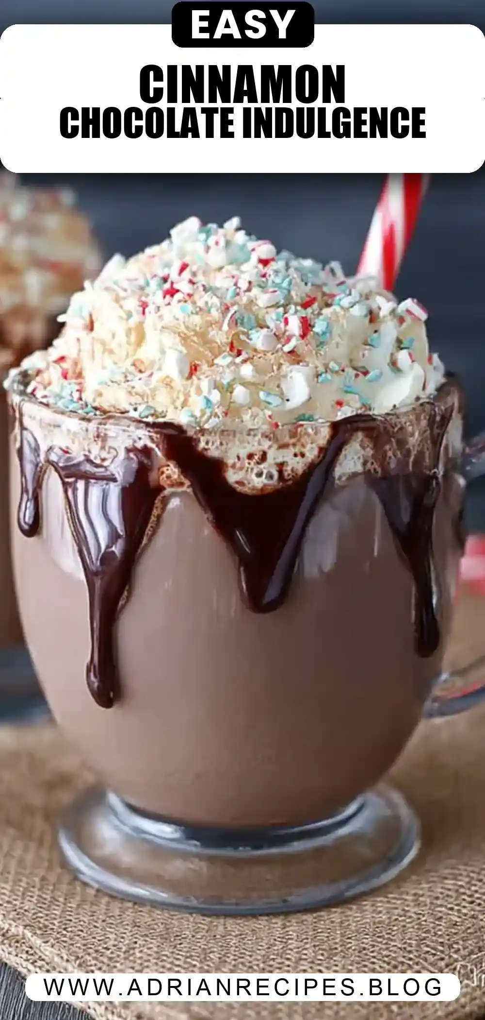 Cinnamon Roll Hot Chocolate