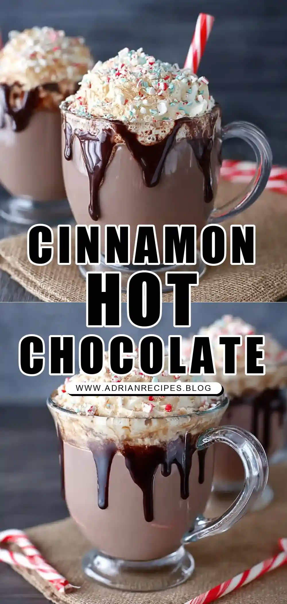 Cinnamon Roll Hot Chocolate