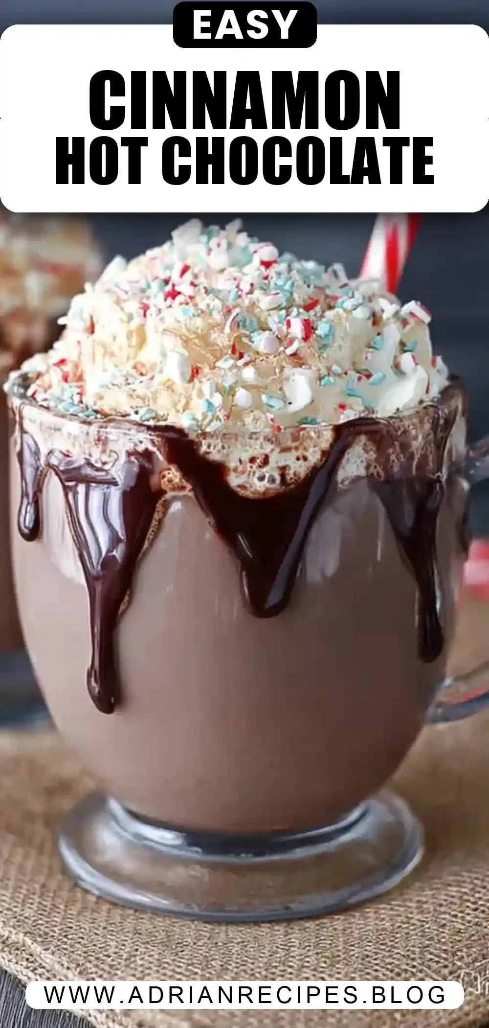 Cinnamon Roll Hot Chocolate