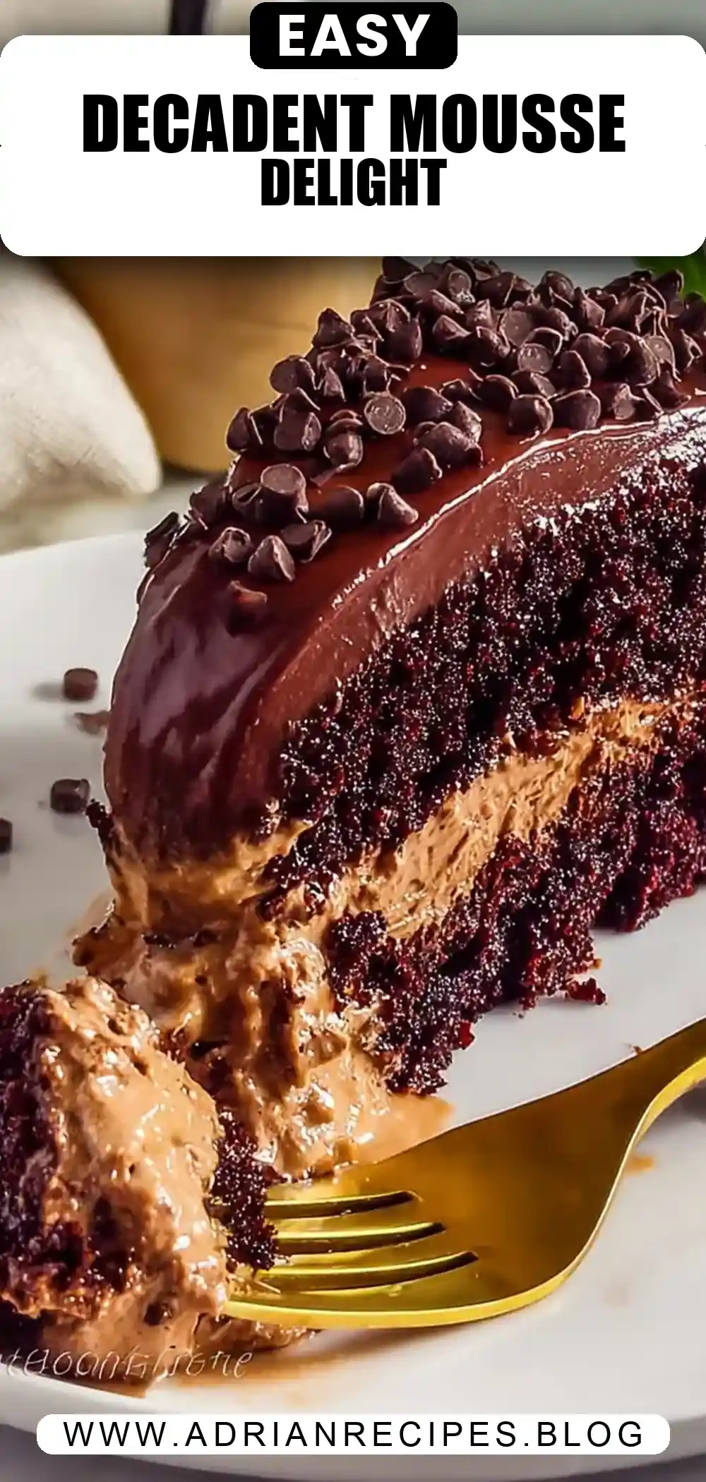 Chocolate Mousse Cake