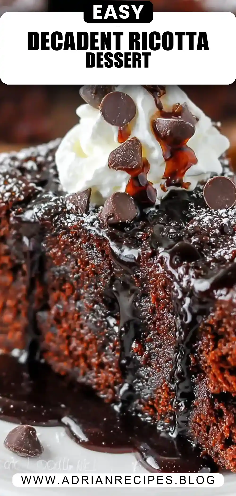 Chocolate Ricotta Cake