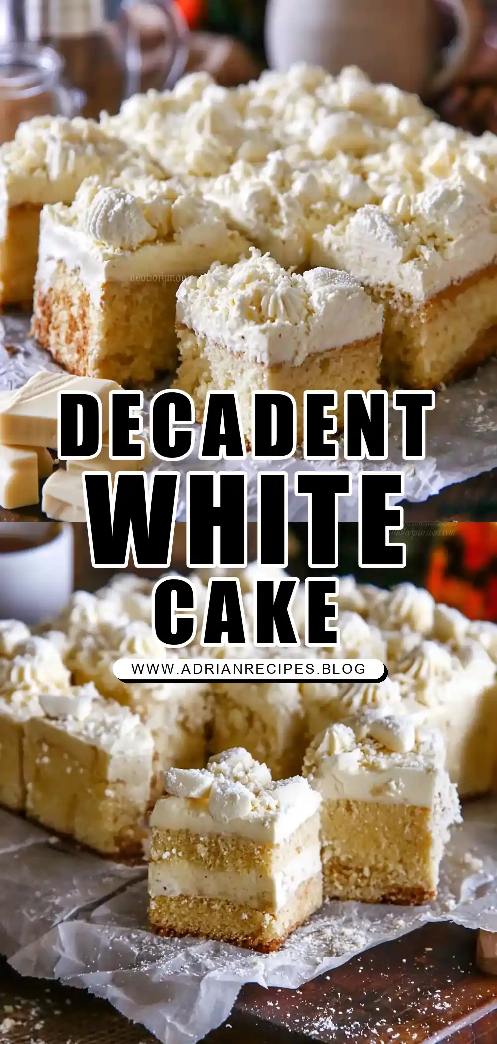 White Chocolate Cake