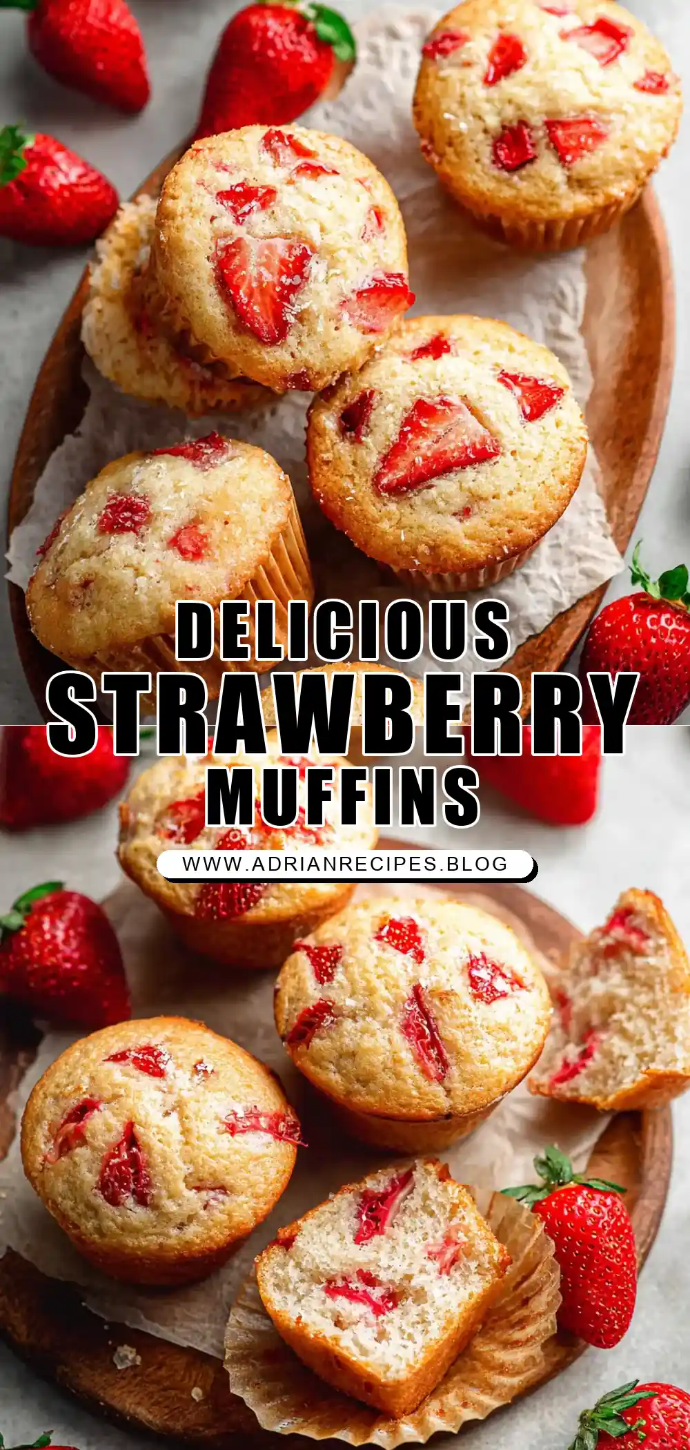 Strawberry Muffins