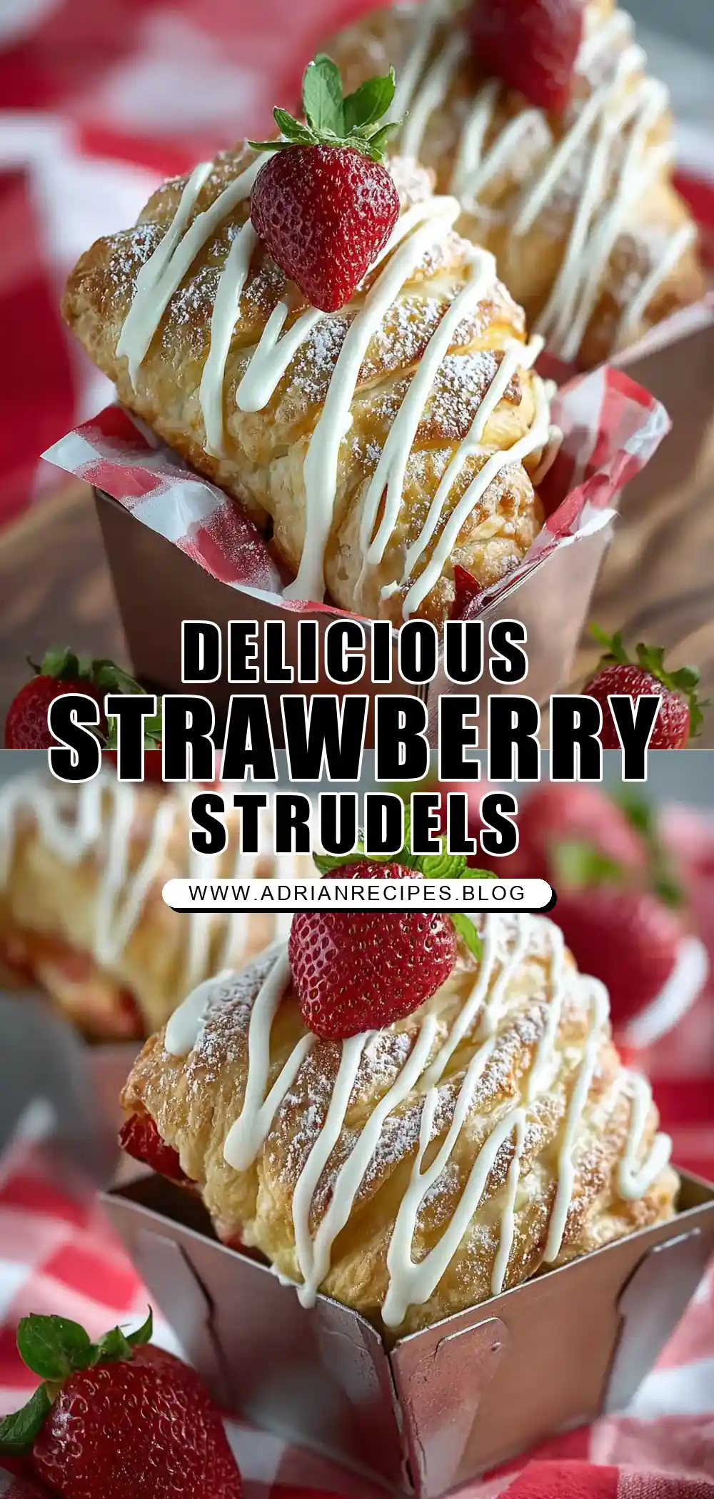 Strawberry Strudels