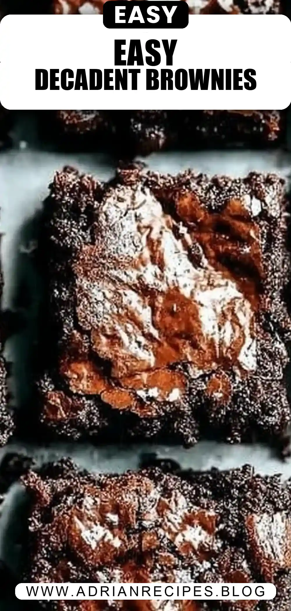 One Bowl Brownies