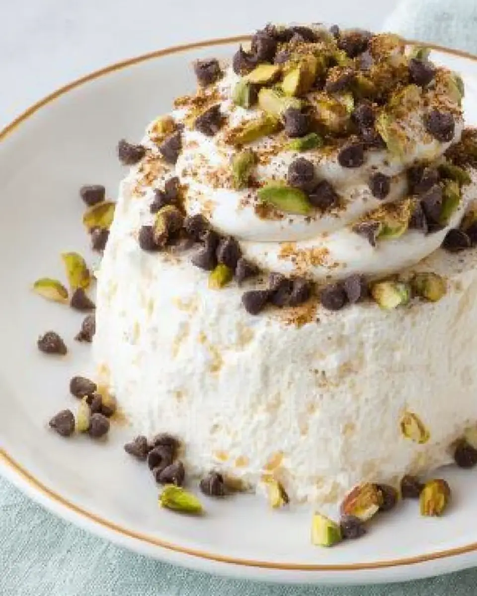 A delicious plate of Low Carb Cannoli Mug Cake for Two