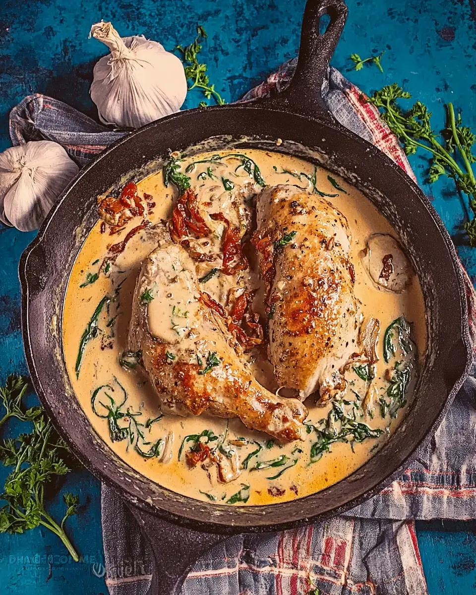 A delicious plate of Marry Me Chicken