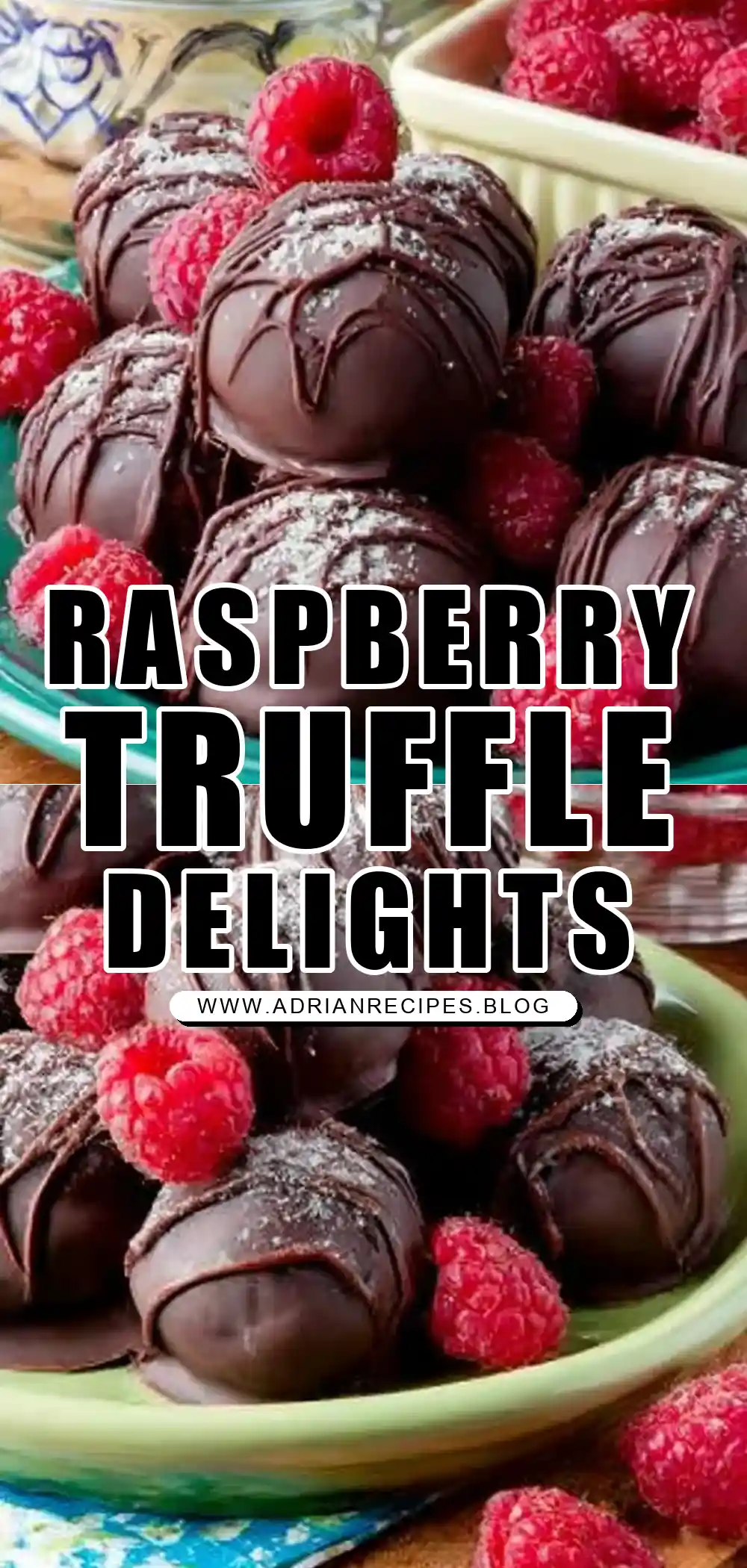Low Carb Dairy-Free Raspberry Truffles