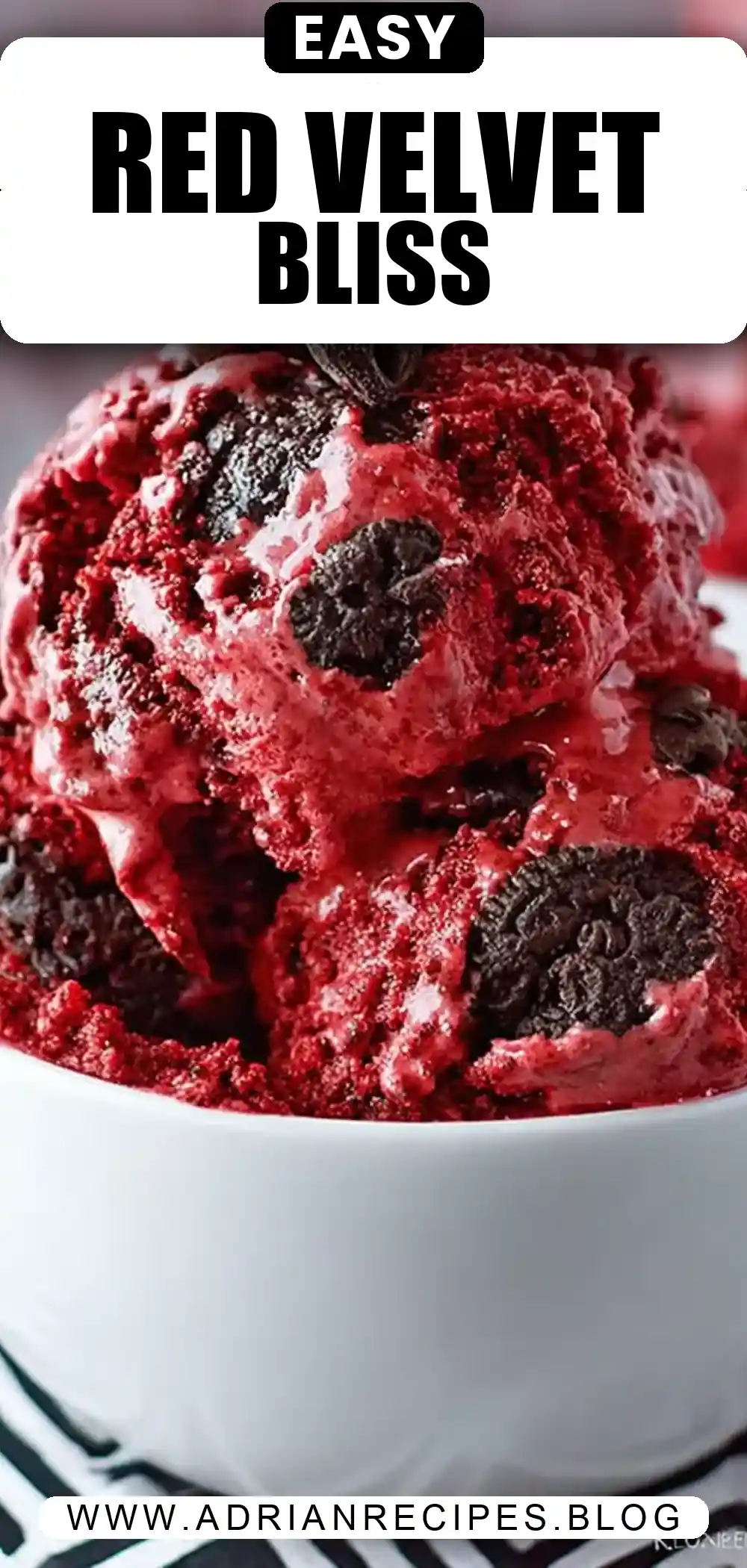 Red Velvet Cookie Dough