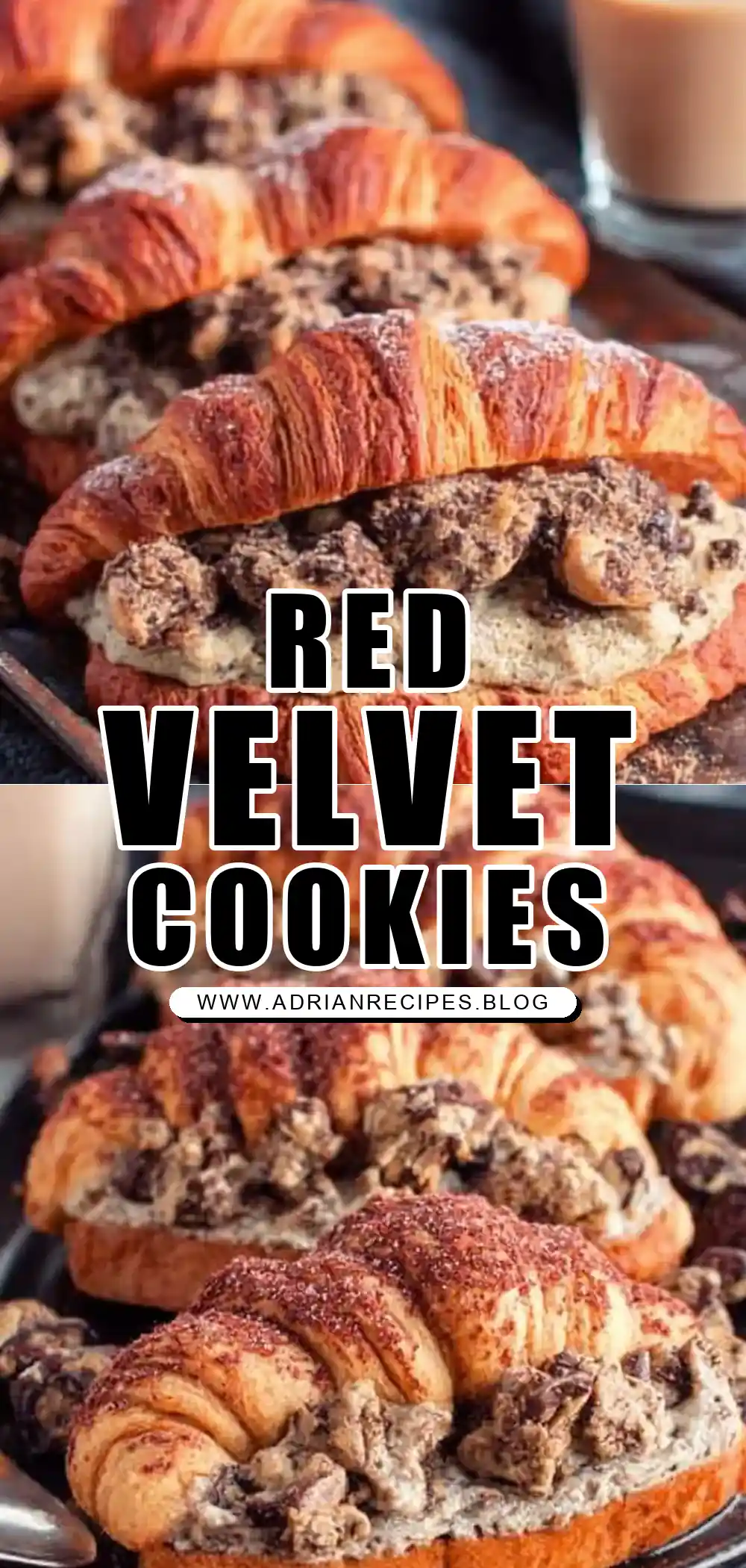Red Velvet Cake Mix Cookies