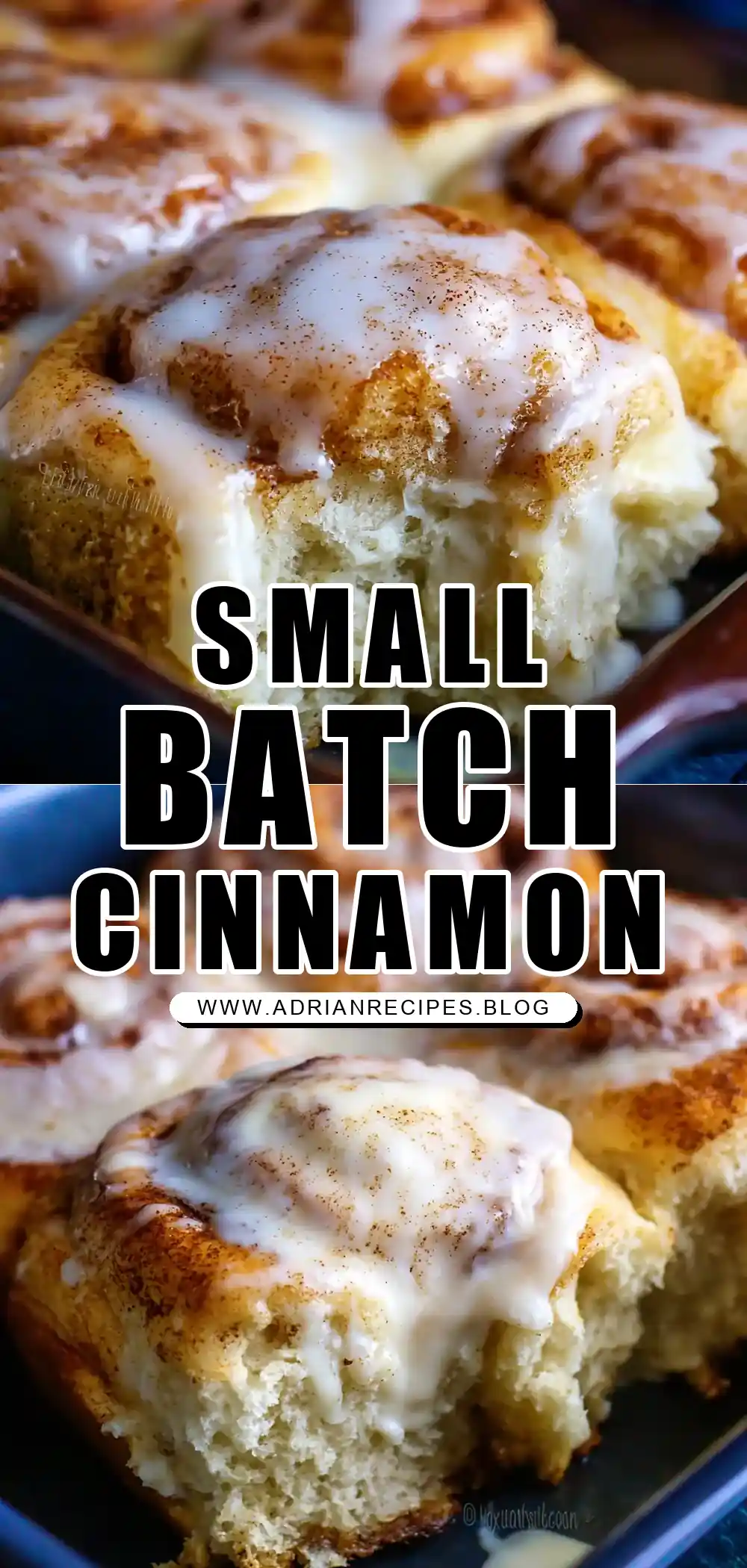 Small Batch Cinnamon Rolls