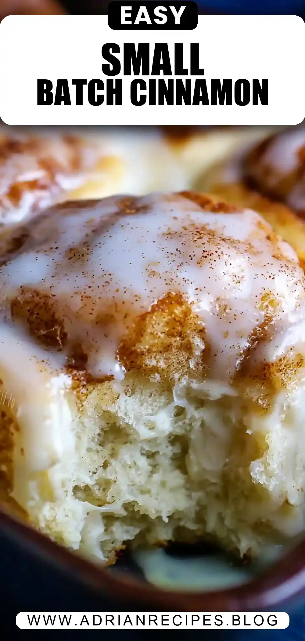 Small Batch Cinnamon Rolls