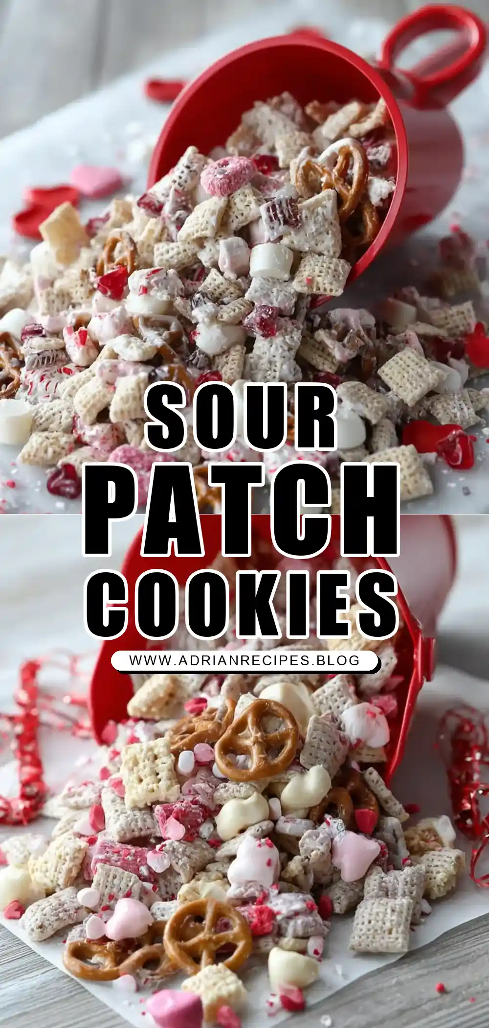 Sour Patch Kids Valentine’s Day Cookies
