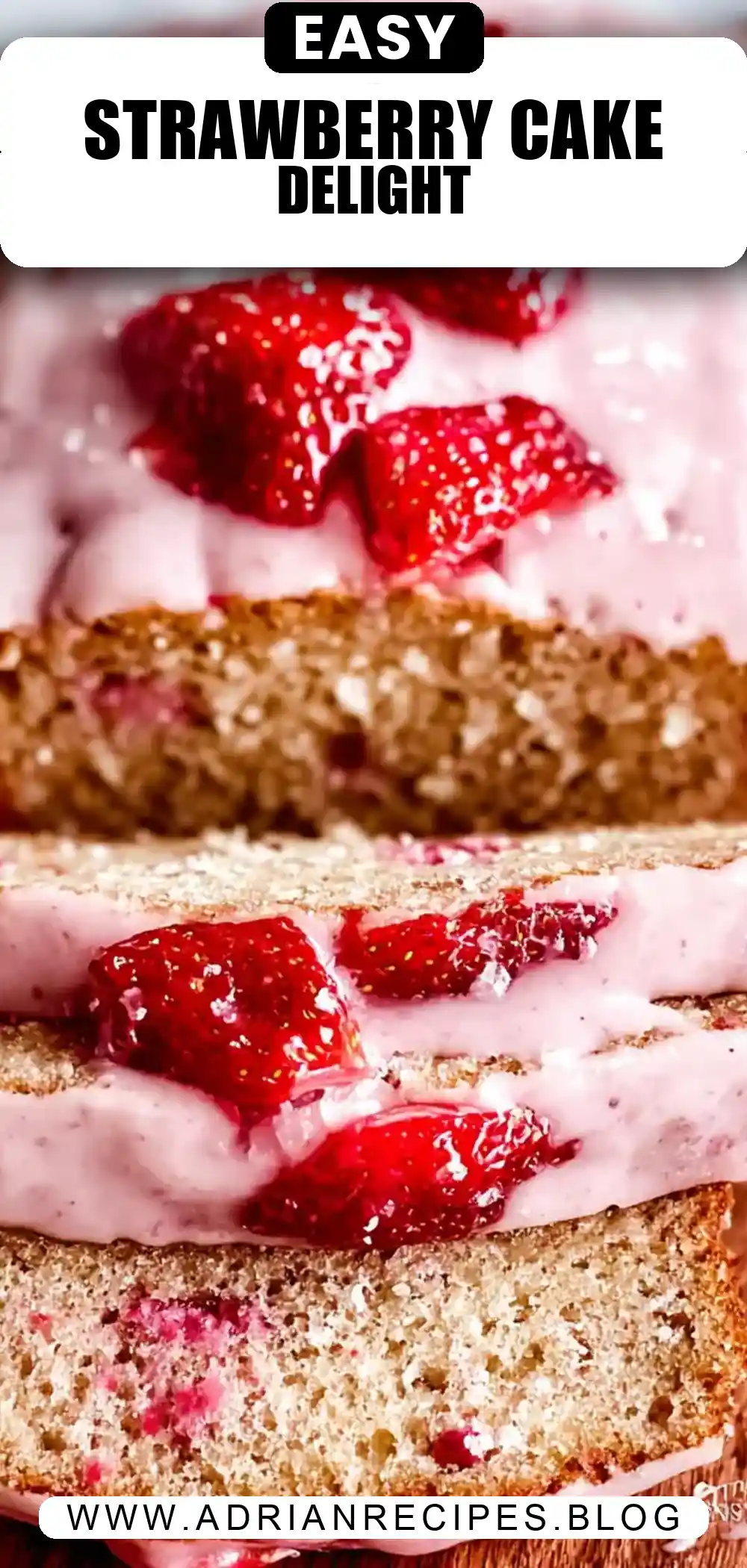 Strawberry Loaf Cake