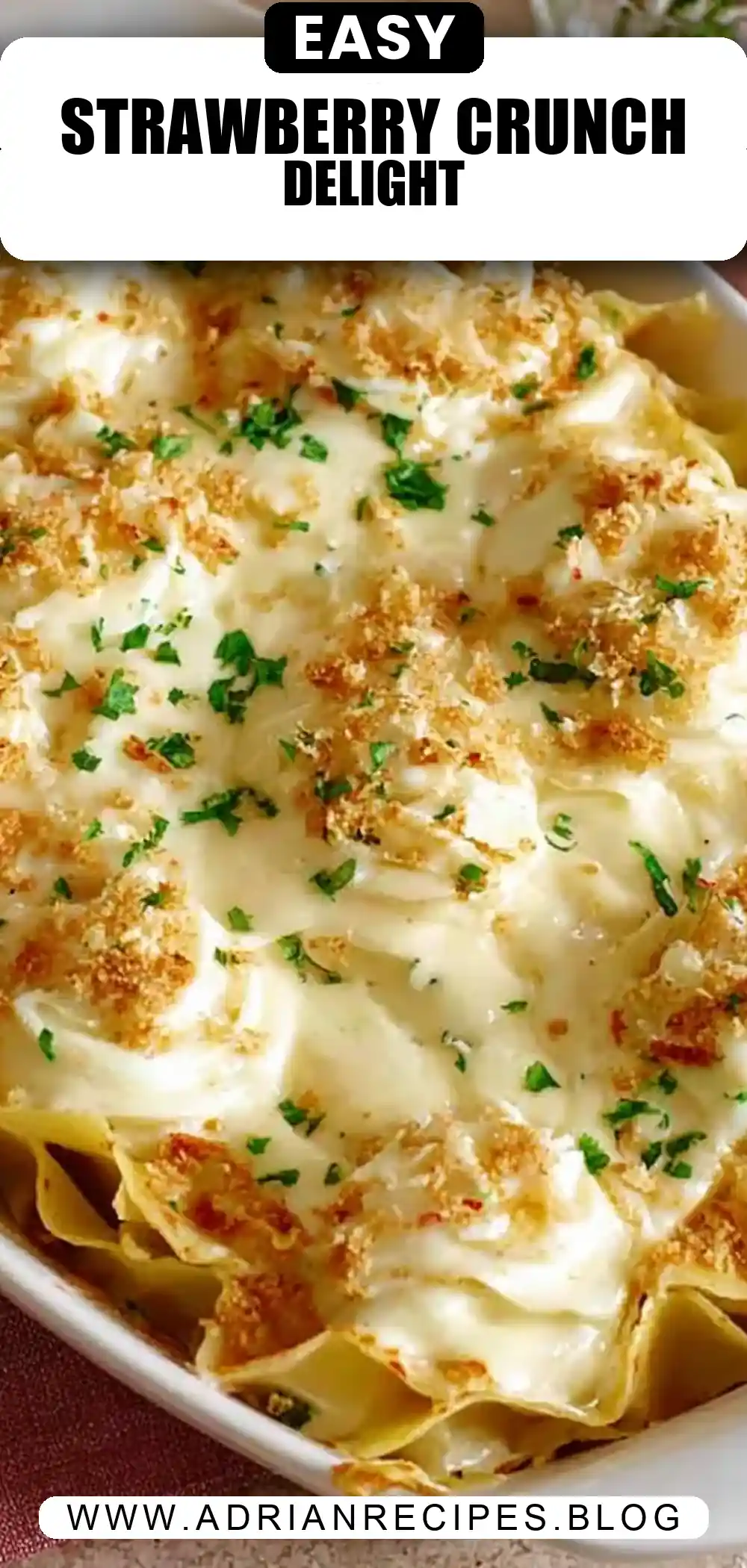 Strawberry Crunch Cake Recipe