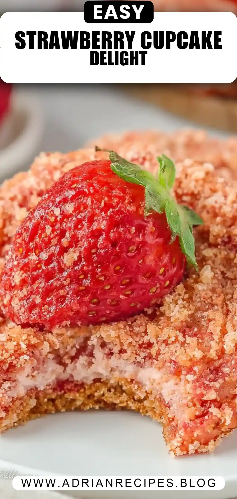 Fresh Strawberry Cupcakes